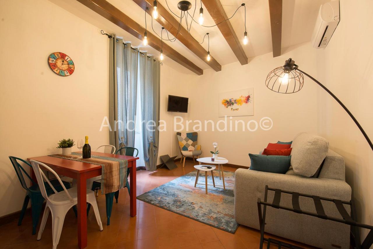 רומא Campo De' Fiori Appartamento Via Di Grotta Pinta מראה חיצוני תמונה
