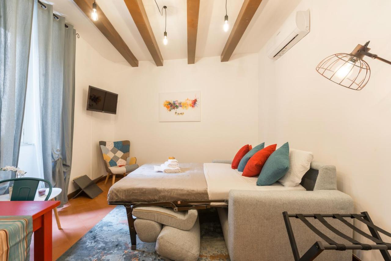 רומא Campo De' Fiori Appartamento Via Di Grotta Pinta מראה חיצוני תמונה